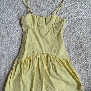 Peppermayo Yellow Mini Dress
